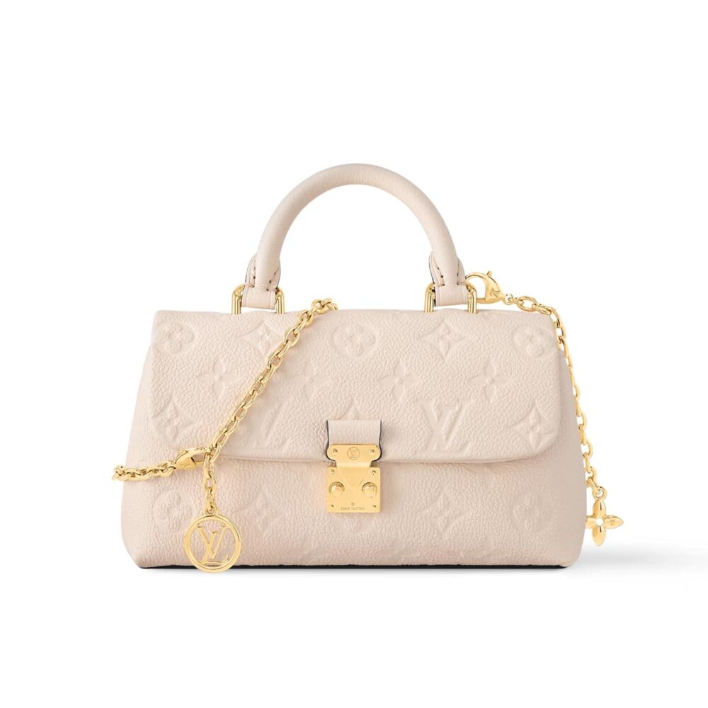 LOUIS VUITTON NANO MADELEINE WHITE 21CM