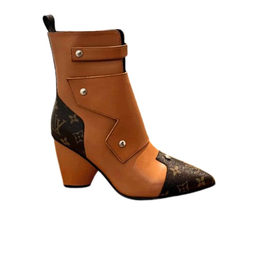 LOUIS VUITTON TRINITY BOOT MONOGRAM AND BROWN