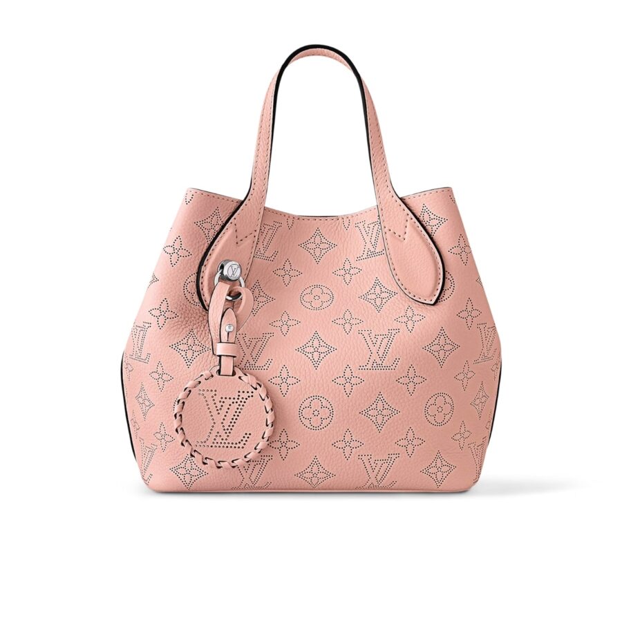 LOUIS VUITTON BLOSSOM MAHINA LEATHER BAG PINK 21CM M23196