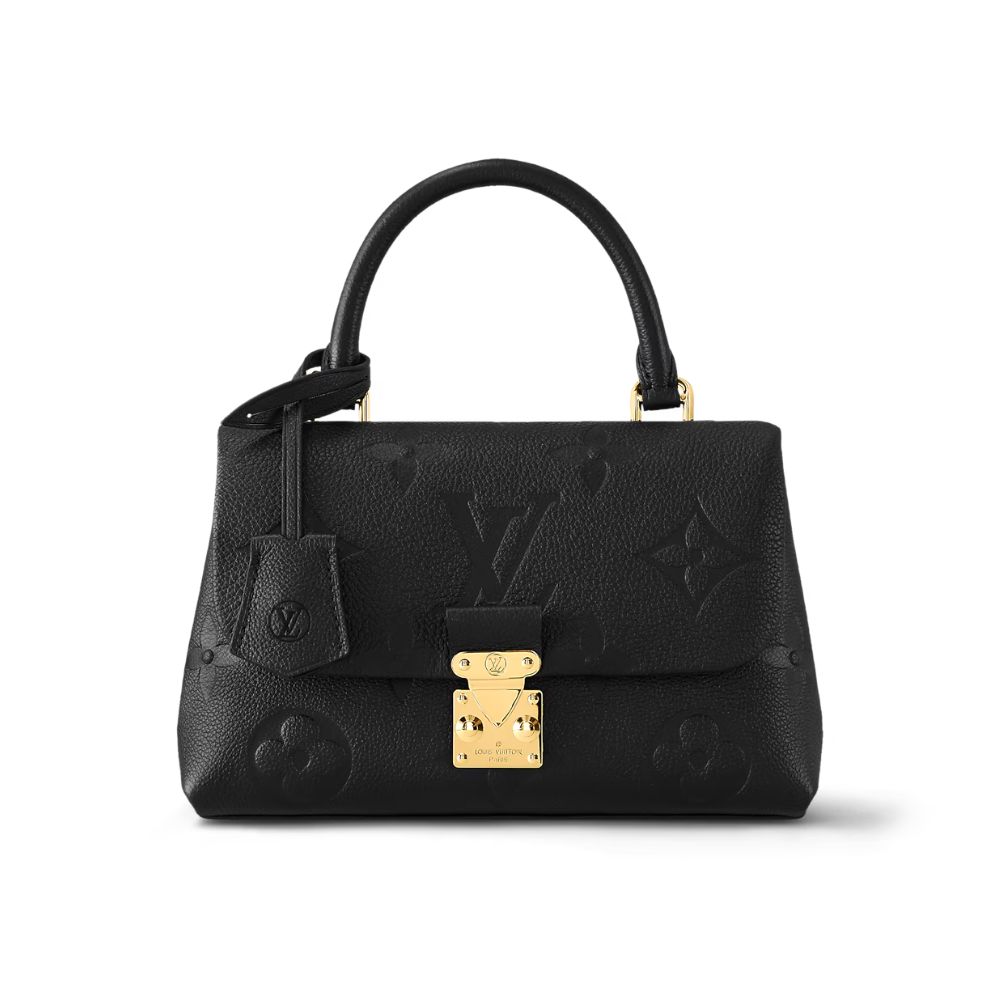 Louis Vuitton Madeleine BB Bag Black 24Cm M45977