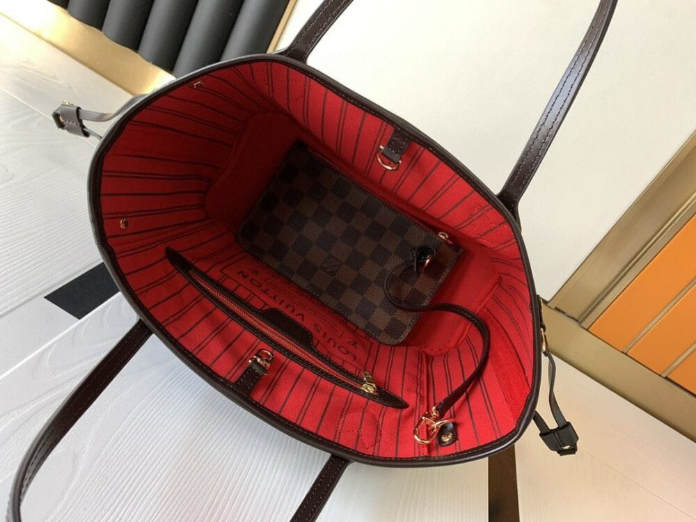 LOUIS VUITTON NEVERFULL PM DAMIER EBENE CANVAS 29CM N41359 - Image 5