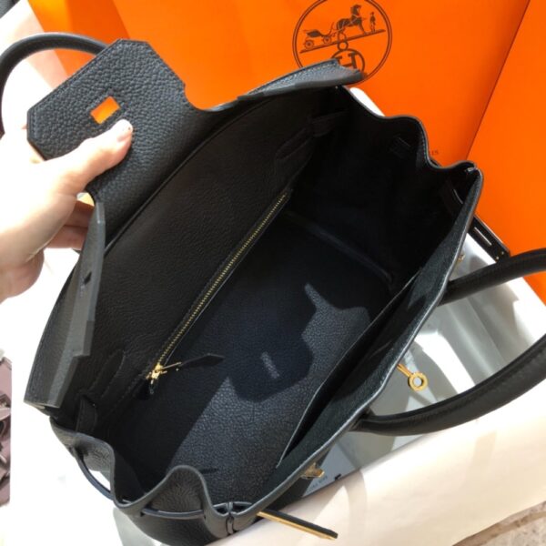 HERMÈS BIRKIN B25 TOGO BLACK 25CM - Image 2