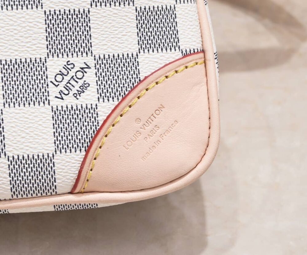 LOUIS VUITTON ODÉON SHOULDER BAG DAMIER AZUR 26CM - Image 5