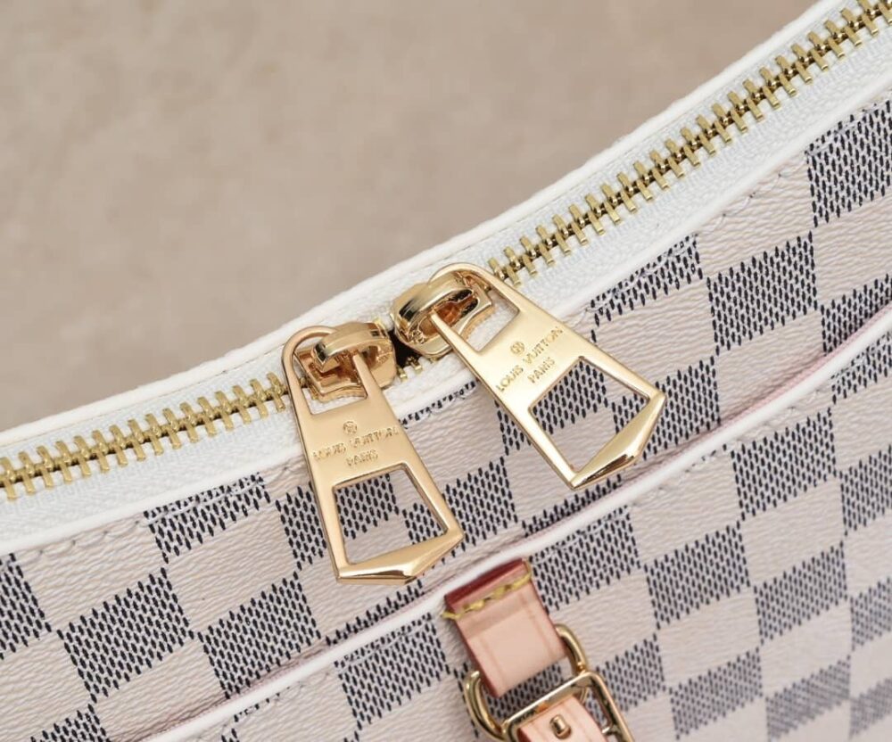 LOUIS VUITTON ODÉON SHOULDER BAG DAMIER AZUR 26CM - Image 7