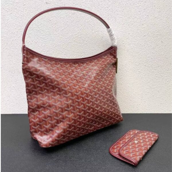 GOYARD BOHÈME HOBO BAG DARK RED 42CM BOHEMEPMLTY02CL02P - Image 4