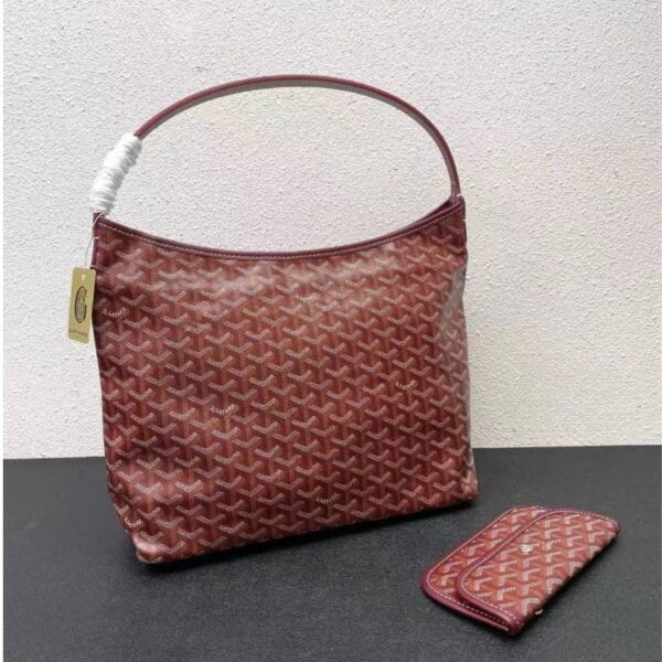 GOYARD BOHÈME HOBO BAG DARK RED 42CM BOHEMEPMLTY02CL02P - Image 2