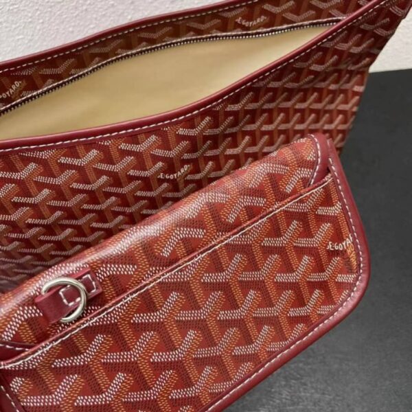 GOYARD BOHÈME HOBO BAG DARK RED 42CM BOHEMEPMLTY02CL02P - Image 7