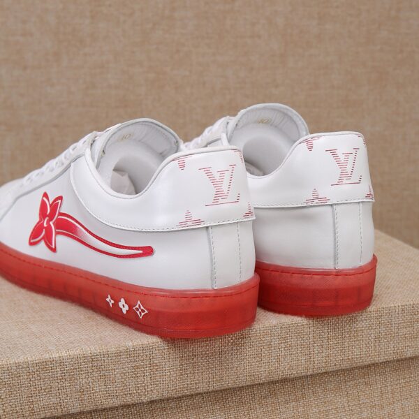 LOUIS VUITTON LUXEMBOURG SAMOTHRACE TRAINERS RED 1A9FYN - Image 5