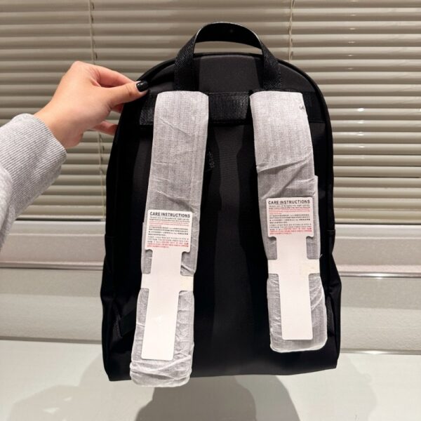 PRADA RE NYLON BACKPACK BLACK 42CM - Image 3
