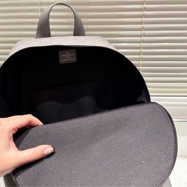 LOUIS VUITTON MONOGRAM SHADOW RACER BACKPACK GREY 38CM - Image 10
