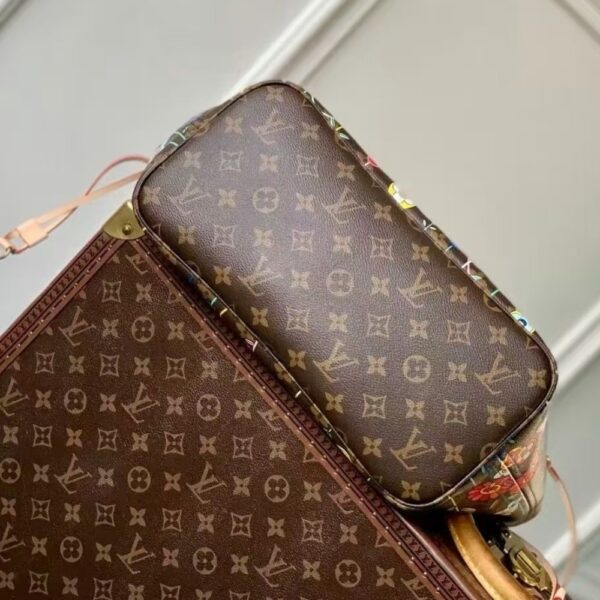 LOUIS VUITTON X TAKASHI MURAKAMI NEVERFULL MM SUPERFLAT BROWN 32CM M13271 - Image 3