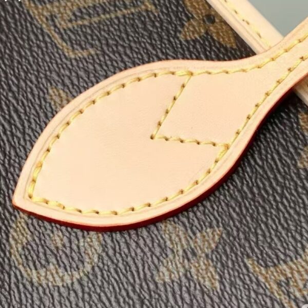 LOUIS VUITTON X TAKASHI MURAKAMI NEVERFULL MM SUPERFLAT BROWN 32CM M13271 - Image 5