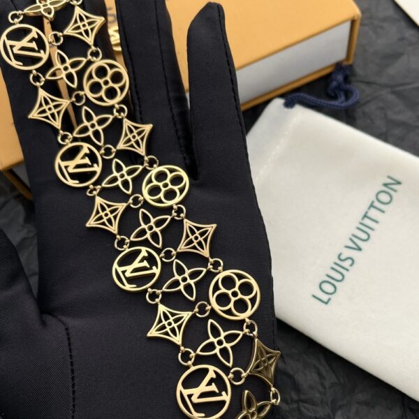 LOUIS VUITTON LV LACE BRACELET M1631A - Image 4