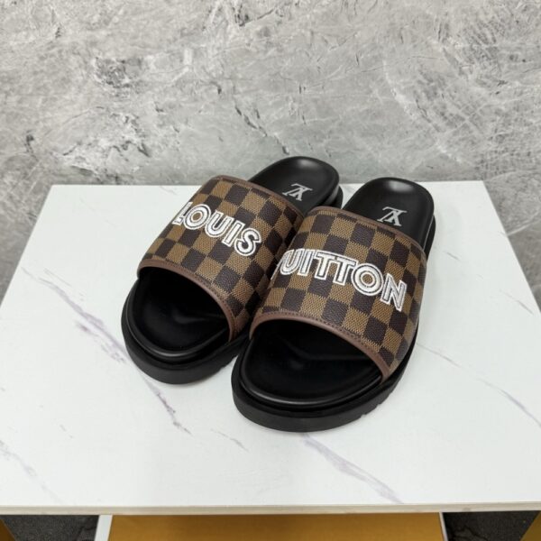 LOUIS VUITTON MIAMI MULE BROWN - Image 2
