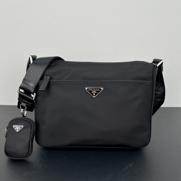 PRADA RE NYLON BAG BLACK 30CM 1BC421 RV44 F0002 V D1M - Image 2