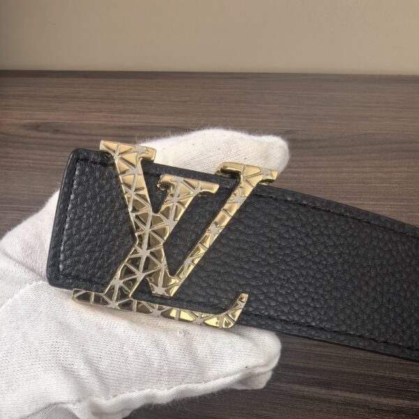 LOUIS VUITTON LV INITIALES BELT BLACK 38MM - Image 2