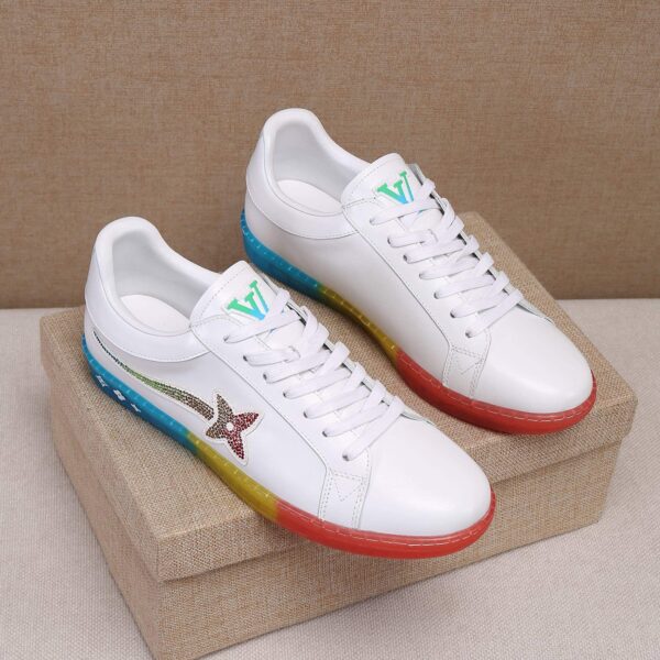 LOUIS VUITTON LUXEMBOURG SAMOTHRACE SNEAKER WHITE 1A9G05 - Image 10