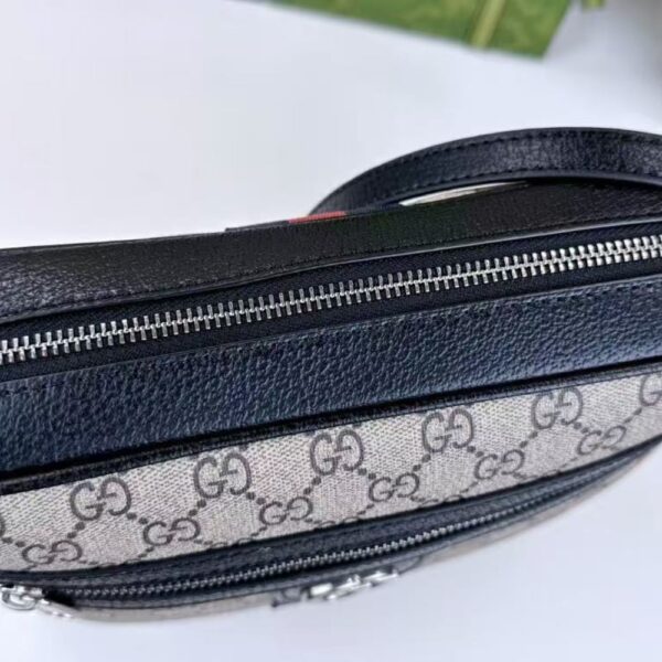 GUCCI OPHIDIA SMALL MESSENGER BAG BEIGE AND BLUE GG SUPREME 28CM ‎547926 96IWN 4076 - Image 6