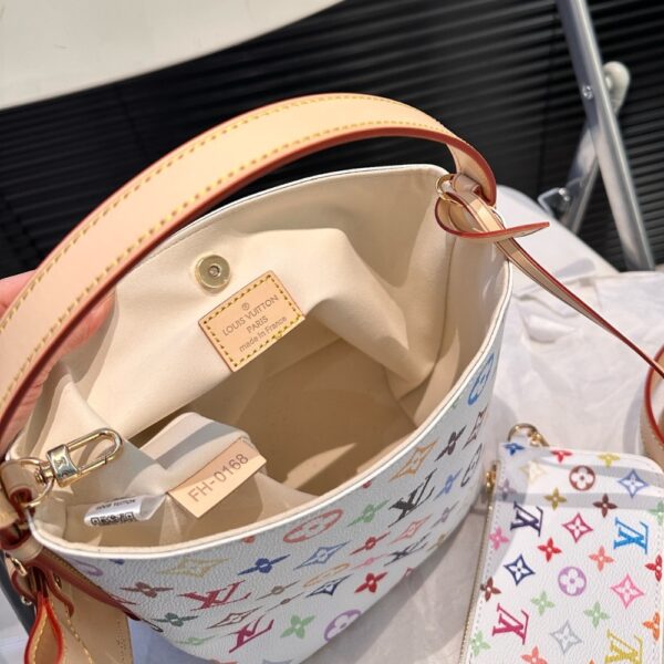 LOUIS VUITTON X TAKASHI MURAKAMI ALL IN BB WHITE MULTICOLORED 17CM M13089 - Image 6