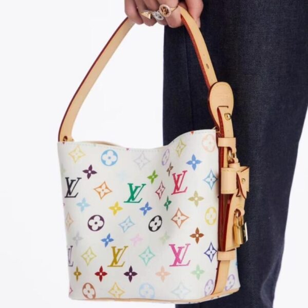 LOUIS VUITTON X TAKASHI MURAKAMI ALL IN BB WHITE MULTICOLORED 17CM M13089 - Image 8