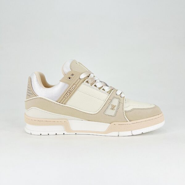 LOUIS VUITTON TRAINER SNEAKER BEIGE 1ADHDI - Image 4
