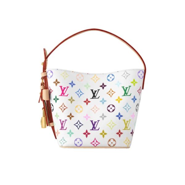 LOUIS VUITTON X TAKASHI MURAKAMI ALL IN BB WHITE MULTICOLORED 17CM M13089