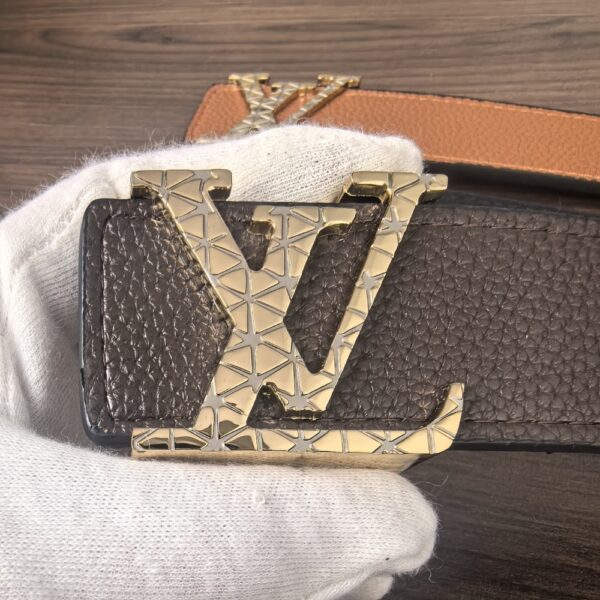 LOUIS VUITTON LV INITIALES BELT BROWN 38MM - Image 2
