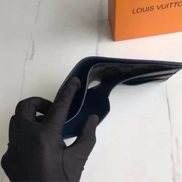 LOUIS VUITTON MULTIPLE WALLET DAMIER GRAPHITE BLACK 11CM N63260 - Image 2