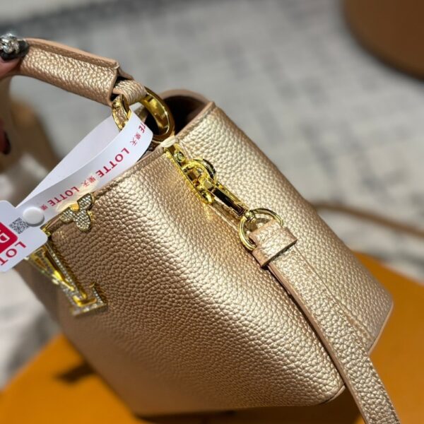 LOUIS VUITTON CAPUCINES BAG GOLD 22CM M24583 - Image 3