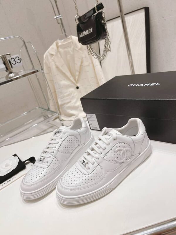 CHANEL AIR FORCE SNEAKER WHITE G45079B13302NP503 - Image 3