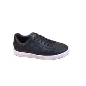 LOUIS VUITTON SNEAKER CALFSKIN MONOGRAM PATTERN IN BLACK