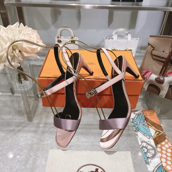 HERMES GLAMOUR 75 SANDAL MULTIOLOR H232133Z 9J365 - Image 4