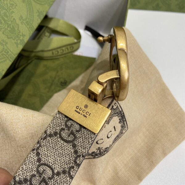 GUCCI GG MARMONT REVERSIBLE BELT BROWN LEATHER 659416 92TIC 8358 - Image 4