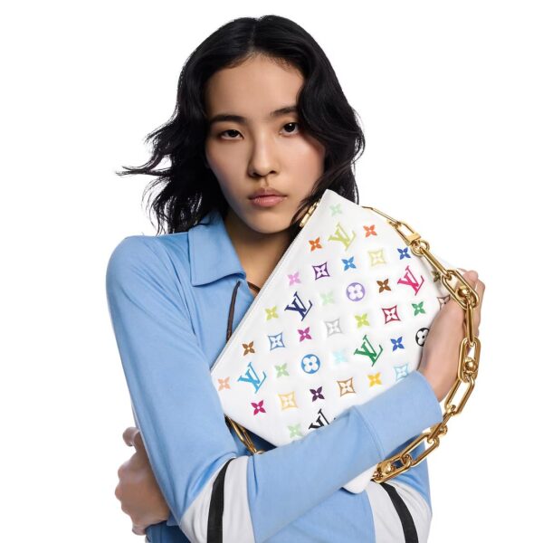 LOUIS VUITTON MONOGRAM MULTICOLOR COUSSIN PM 28CM M13233 - Image 8