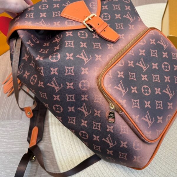LOUIS VUITTON MONTSOURIS BACKPACK MONOGRAM DUST COATED CANVAS 30CM M11540 - Image 3