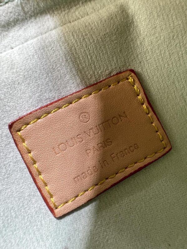 LOUIS VUITTON NANO PORTE DOCUMENTS VOYAGE PORTABLE BRIEFCASE DAMIER GIANT CANVAS PISTACHIO 20CM - Image 10