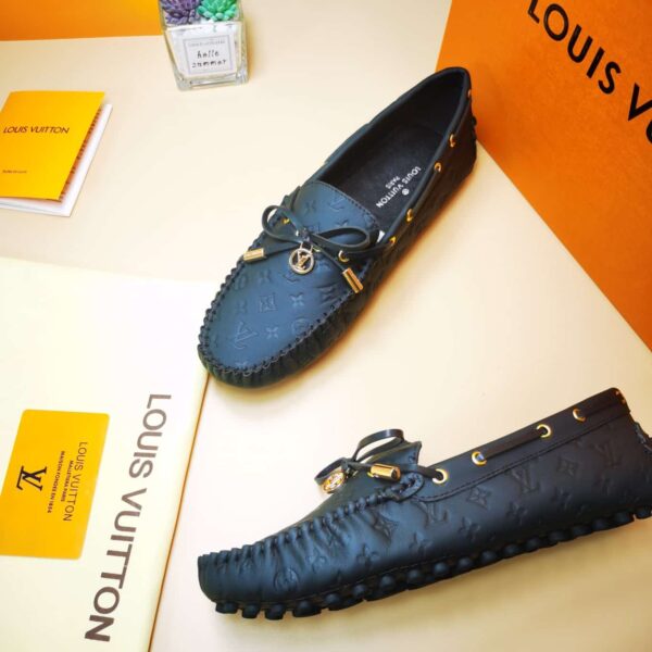 LOUIS VUITTON GLORIA LOAFERS BLACK 1ABV3F - Image 4