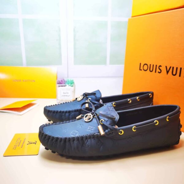 LOUIS VUITTON GLORIA LOAFERS BLACK 1ABV3F - Image 5