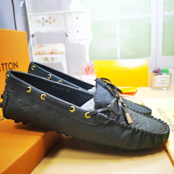 LOUIS VUITTON GLORIA LOAFERS BLACK 1ABV3F - Image 7