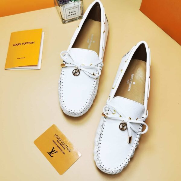 LOUIS VUITTON ARIZONA MOCASSIN WHITE - Image 4