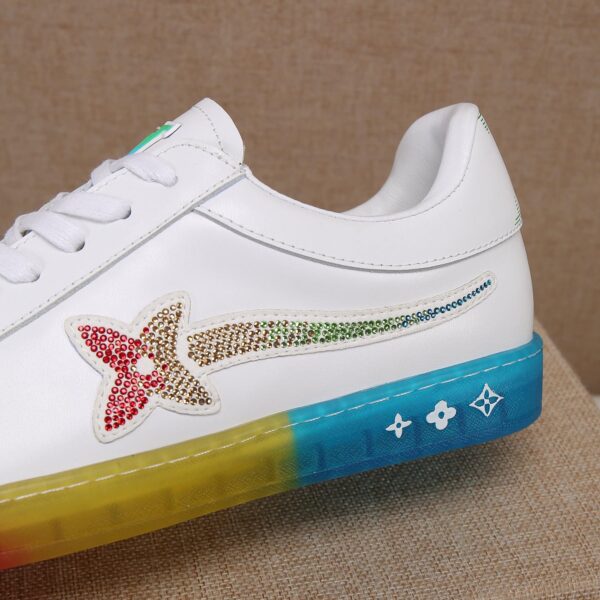 LOUIS VUITTON LUXEMBOURG SAMOTHRACE SNEAKER WHITE 1A9G05 - Image 6