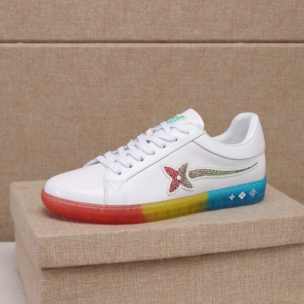 LOUIS VUITTON LUXEMBOURG SAMOTHRACE SNEAKER WHITE 1A9G05 - Image 4