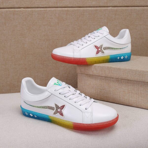 LOUIS VUITTON LUXEMBOURG SAMOTHRACE SNEAKER WHITE 1A9G05 - Image 2