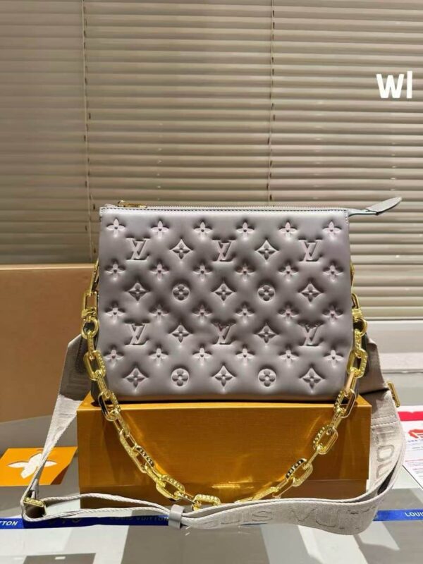 LOUIS VUITTON COUSSIN PM GREY 26CM M20842 - Image 2