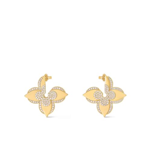 Louis Vuitton Lv Medaillon Earrings M01995