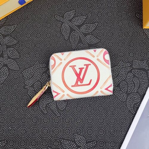 Alternative view of Louis Vuitton Lv By The Pool Zippy Coin Purse Coral 11cm