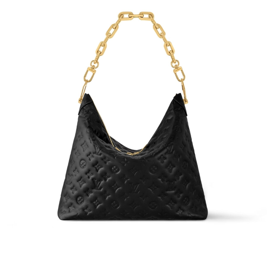 LOUIS VUITTON COUSSIN HOBO MM BLACK 30CM M12068