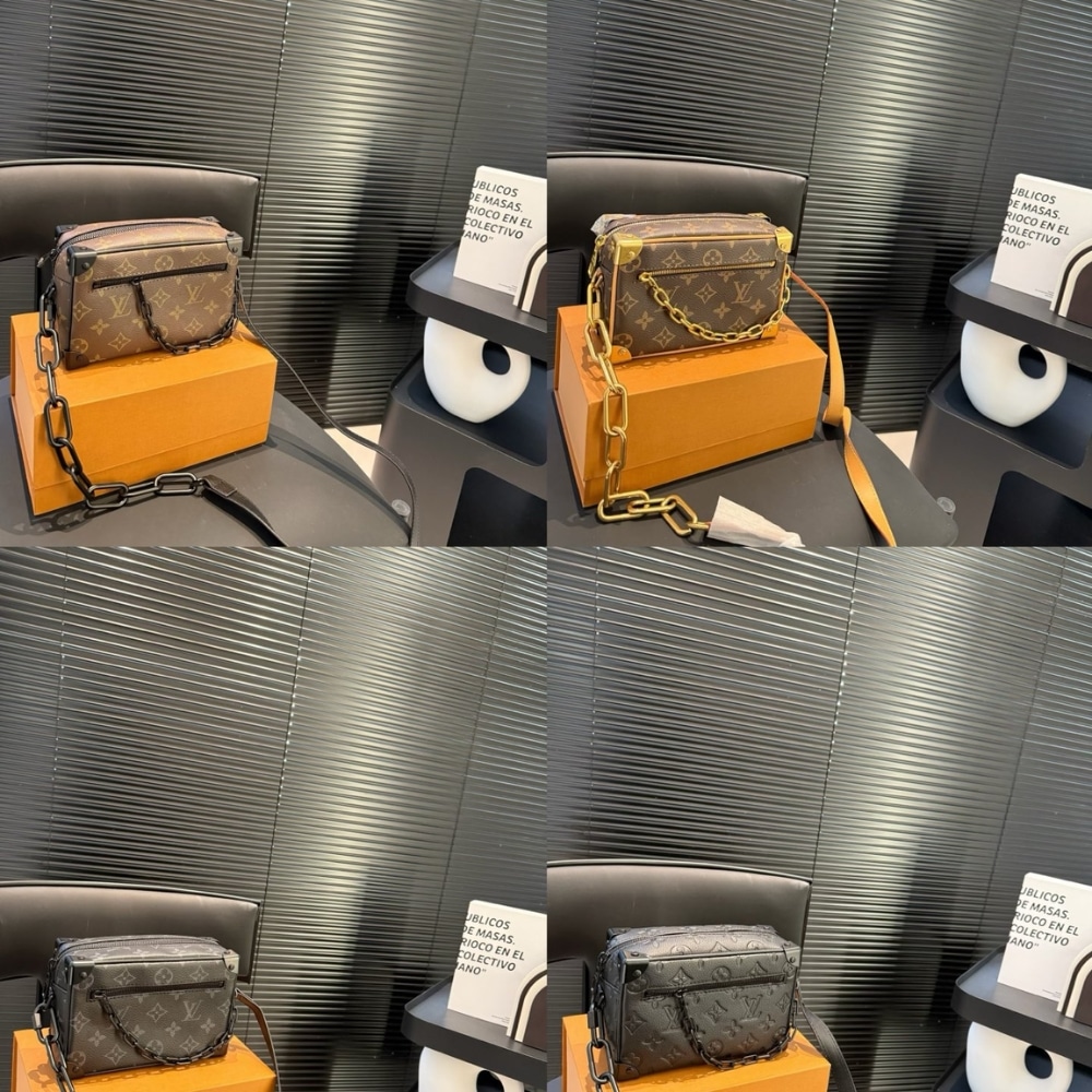 LOUIS VUITTON MINI SOFT TRUNK MONOGRAM BROWN 18CM - Image 3