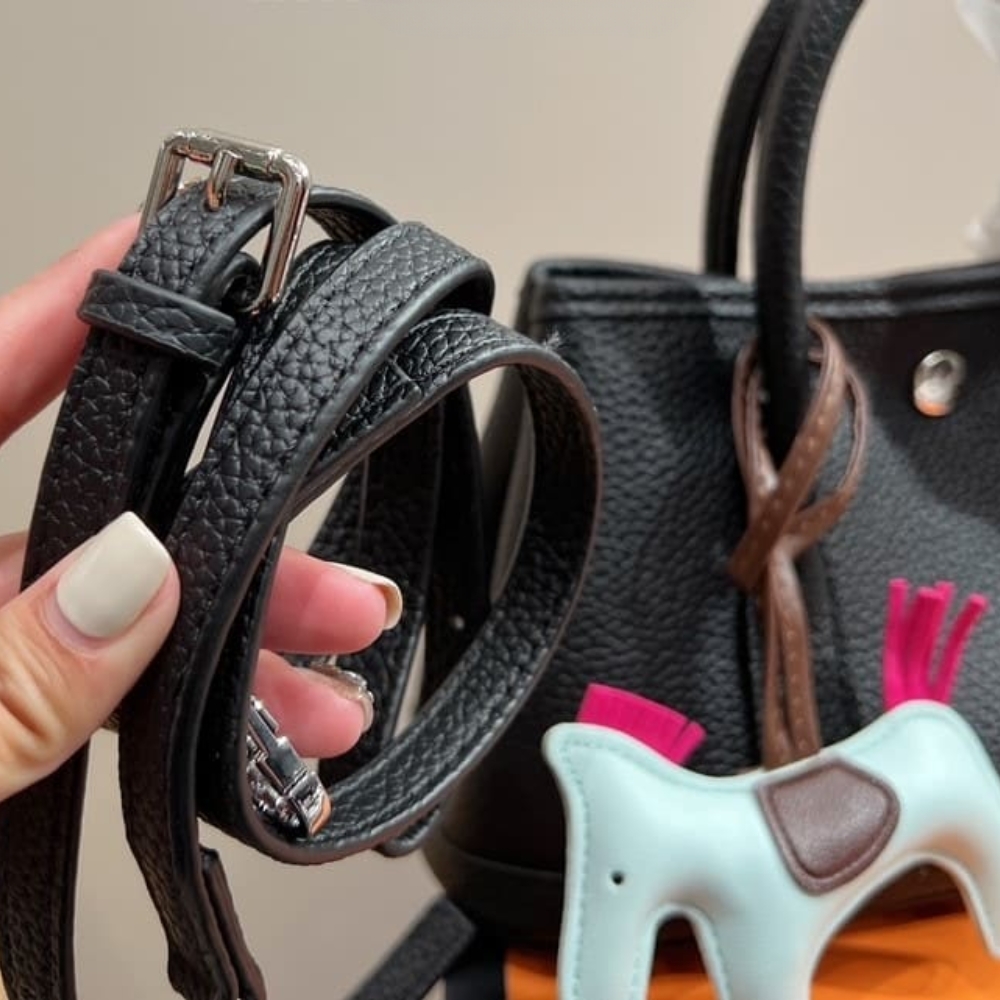 HERMES NEO GARDEN 23 BAG BLACK 23CM H086729CK89 - Image 4