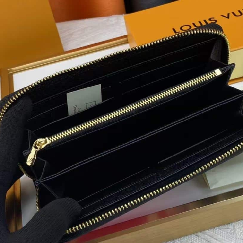 LOUIS VUITTON ZIPPY WALLET MIDNIGHT FUCHSIA 19CM M81349 - Image 8